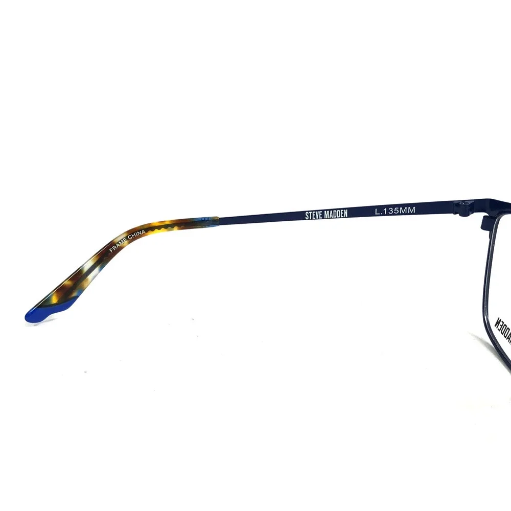 Steve Madden Eyeglasses Frames JILLYY BLUE Cat Eye Full Rim 51-15-135